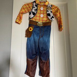 Toy Story Woody Costume Size Small With Extra Accessories